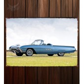 Металлическая табличка Ford Thunderbird Sports Roadster 321